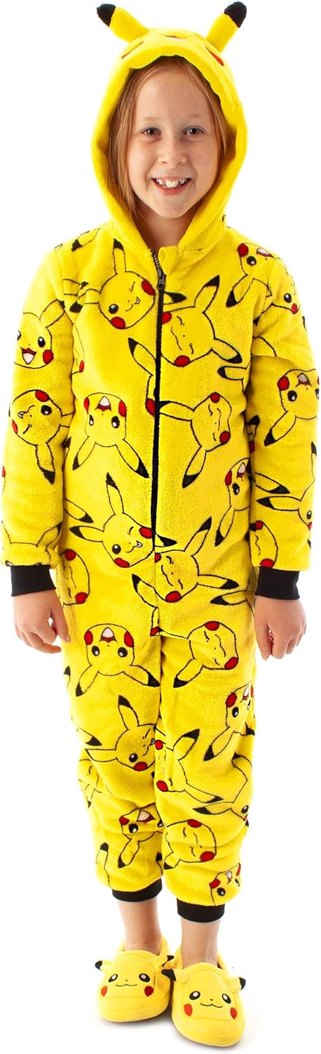 Pokemon Onesie Boys, Girls, Yellow, 9-10 Years - Image 3