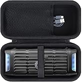 Lebakort Storage Case Compatible with Anker Soundcore Boom 3i Outdoor Speaker (Black Case)