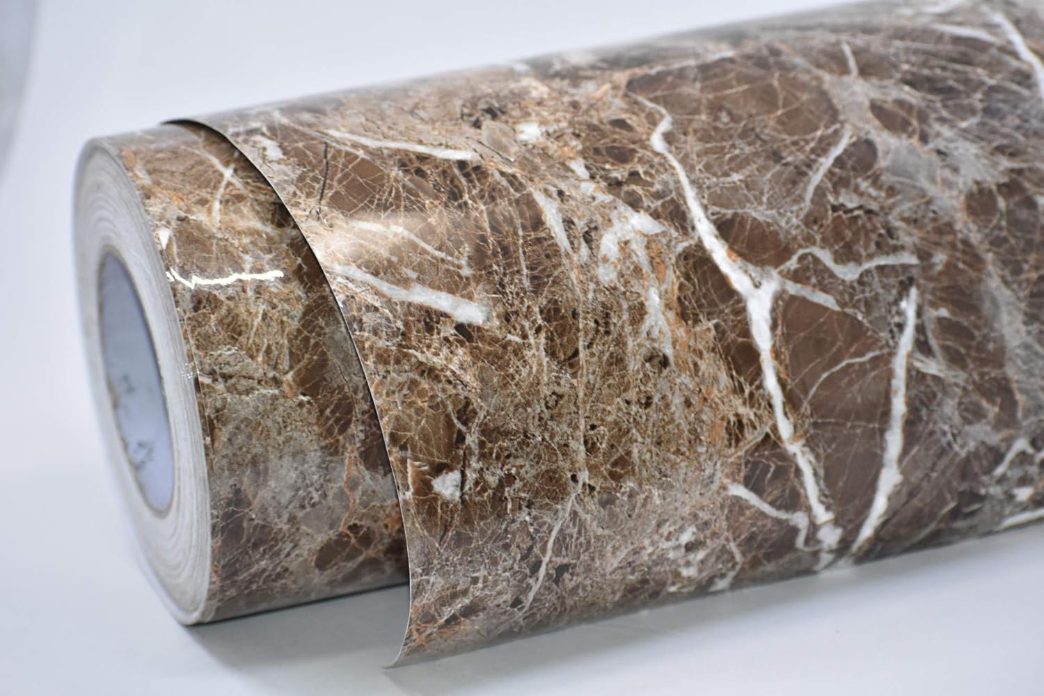 Buy Fusion Graphix Black Granite Look Marble Gloss Film Vinyl Self