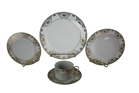 Three Star YL7650 Dinnerware Sets, Blue