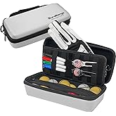 DURARANGE Golf Glove Holder Case with Glove Shaper - Portable Golf Accessories Organizer for Men & Women - Waterproof 900D Nylon, Large Capacity for Balls, Tees, Markers - Ideal Gift