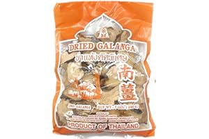 JACK HUA COMPANY Sliced Dried Galangal Root (7 Ounces) Product of Thailand