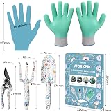 WORKPRO 4 Piece Garden Tools Set Stainless Steel Hand Tools with Ergonomic view 2