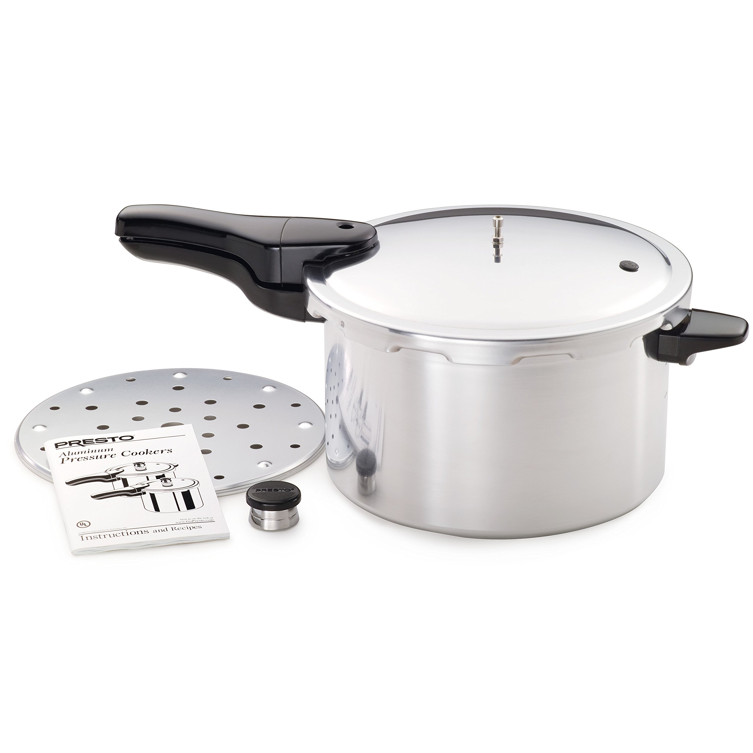 Presto 01282 8Quart Aluminum Pressure Cooker Gastrocoach