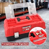 MAXPOWER 17-Inch Tool Box Plastic Storage Cantilever Tray Organizer view 4