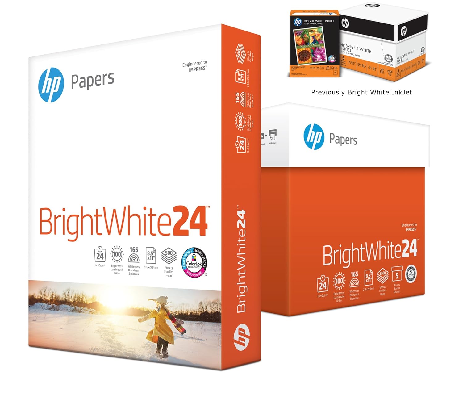 Inkjet Printer Paper Office Products 24lb 202040R HP Printer Paper