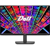 Dell E24 Series Monitor - 24 inch IPS LED FHD 100Hz - AMD FreeSync - VESA, 16:9 Monitor, Response Time, Low Blue Light, Flicker Free, Anti-Glare, 1 x DisplayPort, 1 x HDMI, 1 x VGA, Black