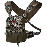 Badlands Bino X2 - Modular Binocular Harness System, Approach GT, Medium | Featuring roomy optics storage, interior pockets and modular mounts for a customizable setup