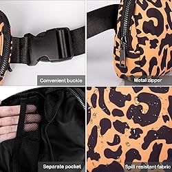 Fanny Pack, Belt Bag for Women and Men, Adjustable