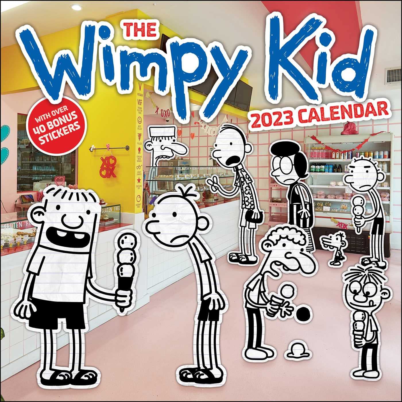 Mua Wimpy Kid 2023 Wall Calendar trên Amazon Mỹ chính hãng 2024 Fado