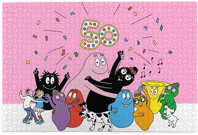 Amazon バーバパパ おしゃれ 絵のパズル 1000ピース 大人の益智少年少女漫画の風景の超大diy手作り玩具 親子ゲーム キッズ 学習 認知 玩具 教育人気 パズルのおもちゃギフトのため 画像パズル ジグソーパズル おもちゃ