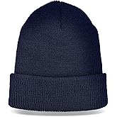 Knit Outdoor 100% Wool GI Watch Cap – Warm Wool Beanie, Winter Hat for Outdoor, Hiking, Skiing & Cold Weather, Made in USA
