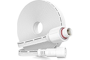 16FT Extension Cable for E-fy Permanent Outdoor Lights E22, S4 - HP5, IP68 Waterproof Extension Cord Compatible with E-fy E22