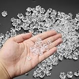 SZCXDKJ 200Pcs Clear Fake Crushed Ice Stones Acrylic Vase Fillers view 3