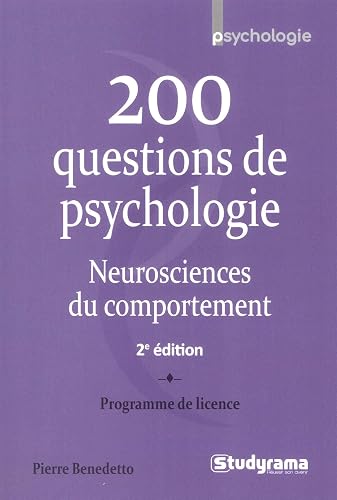 Download 200 questions de psychologie : Neurosciences du comportement PDF