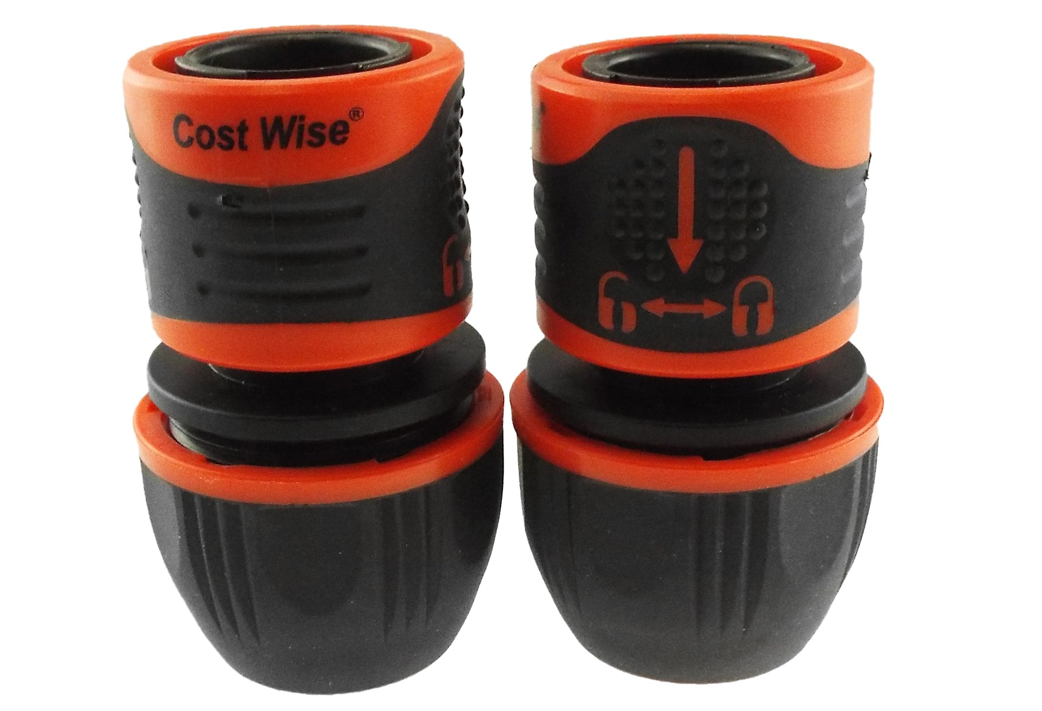 CostWise Pressure washer LOCK-ON hose connectors 100% SECURE FOR KARCHER click and lock (PACK OF 2)