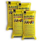 Bauer Instant Polymer Cement 4-Pack - Ready-to-Use Alternative to Mortar &amp; Adhesives - Versatile for Concrete &amp; Stone Tile Crack Repair &amp; Brick Repair, Convenient &amp; Durable