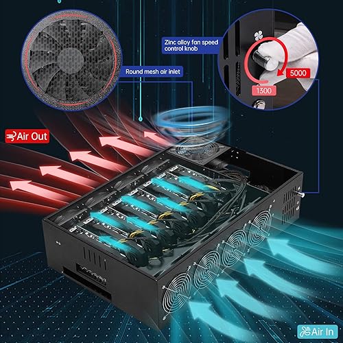 Hiveos Mining Gpu Fan Speed Gpu Mining Rig With 12x 1080 TI GPUs