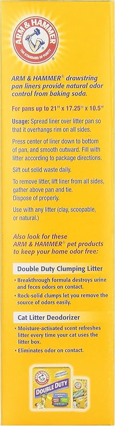 arm and hammer sifting litter box directions