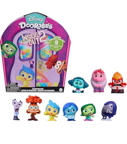 Amazon.com: Inside Out Disney Pixar 2 Mini Collectible Figures 1