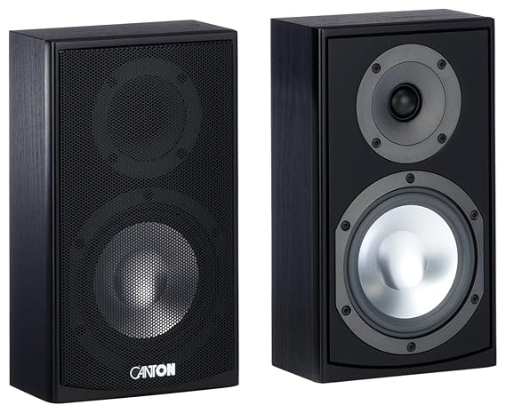 Canton GLE 410 OnWall Lautsprecher (60/100 Watt) schwarz (Paar)