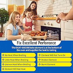 DG47-00020B Range Oven Bake Element Compatible with