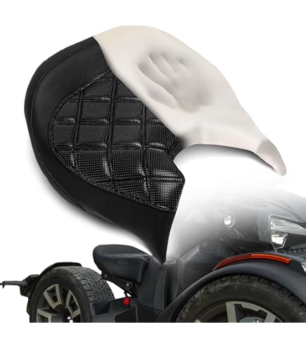 Can Am Ryker Fahrersitz Schwarz/Rot - Mehr Komfort Für Deine Fahrten