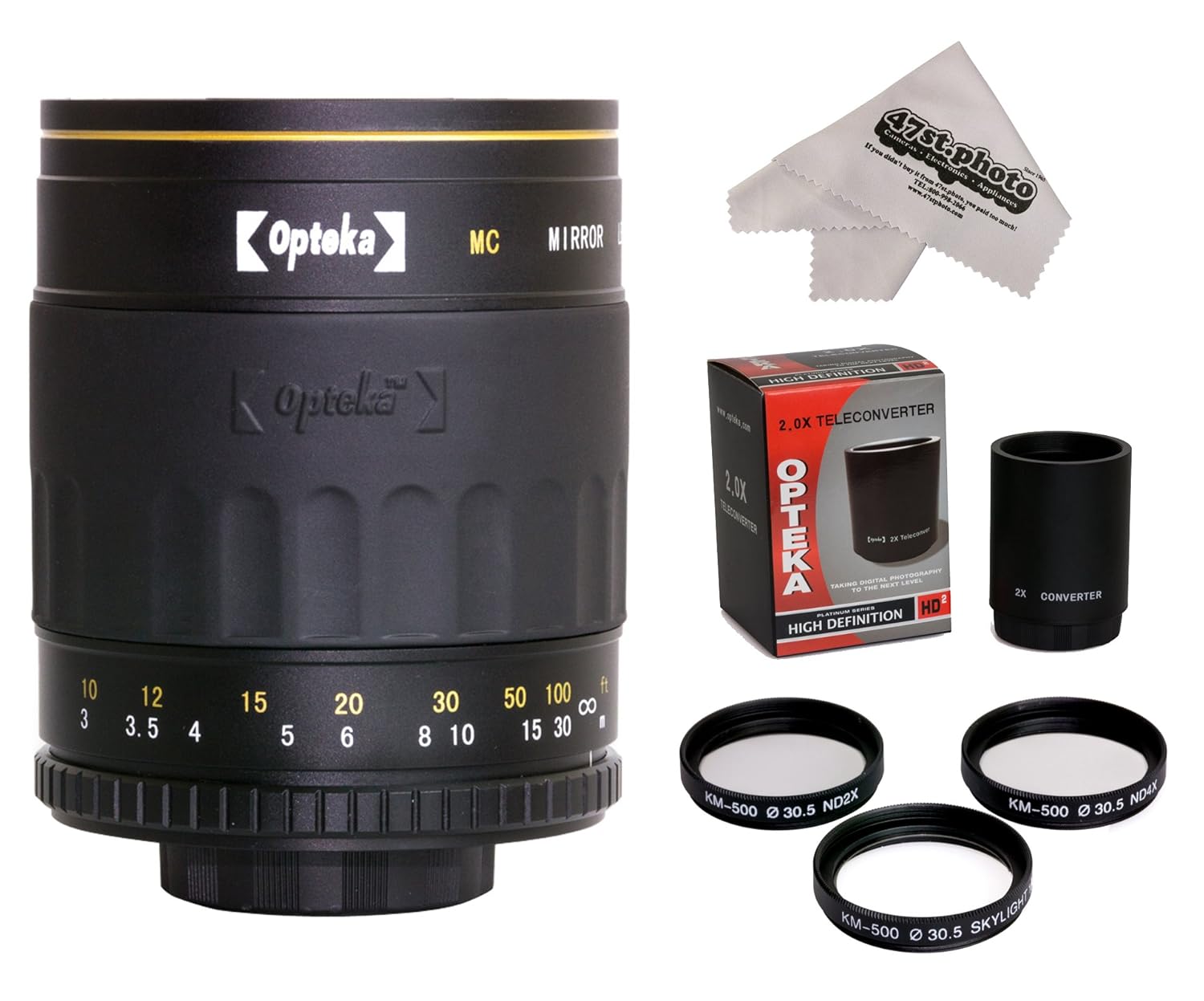 Lente de Espejo para Telefotos Opteka 500-1000mm de Alta ...