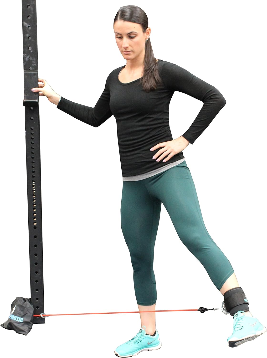 Glute-Tastic - Ankle Kickback Strap with Resistance Bands for Butt & Hip Exercises : Sports & Outdoors
