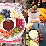 Prasacco 12 Pcs Fondue Forks 9.5 Inch Stainless Steel Heat Resistant Handle view 7