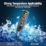 HiQuick AAA Rechargeable Batteries 1100mAh 8 Pack 1.2V Retailer Pack view 4