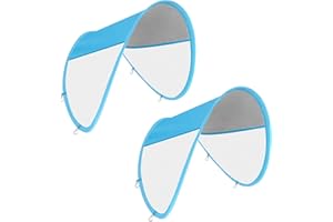 Adnee 2 Pack Baby Swim Float Removable Canopy-Sun Protection Canopy for Baby-UPF50+ Proof Canopy-Sunscreen Coating,Compatible for Mambobaby Floats ﻿