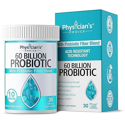 Probiotics 60 Billion CFU - Dr. Approved Probiotics for Women, ...