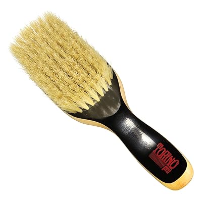 Torino Pro Soft Wave brush By Brush King - #1580- Duet Collection - 9 row extra long bristles- 360 Wave brushes