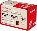 Fischer DuoPower 5 x 25 S Set 50 Plugs 50 Screws Universal Plug view 3