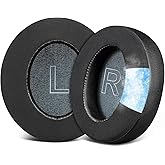 SOULWIT Cooling Gel Earpads Replacement for Anker Soundcore Life Q30/Q30i/Q35 Headphones, Ear Pads Cushions with Ice Silk Fabric, High-Density Noise Isolation Foam - Black