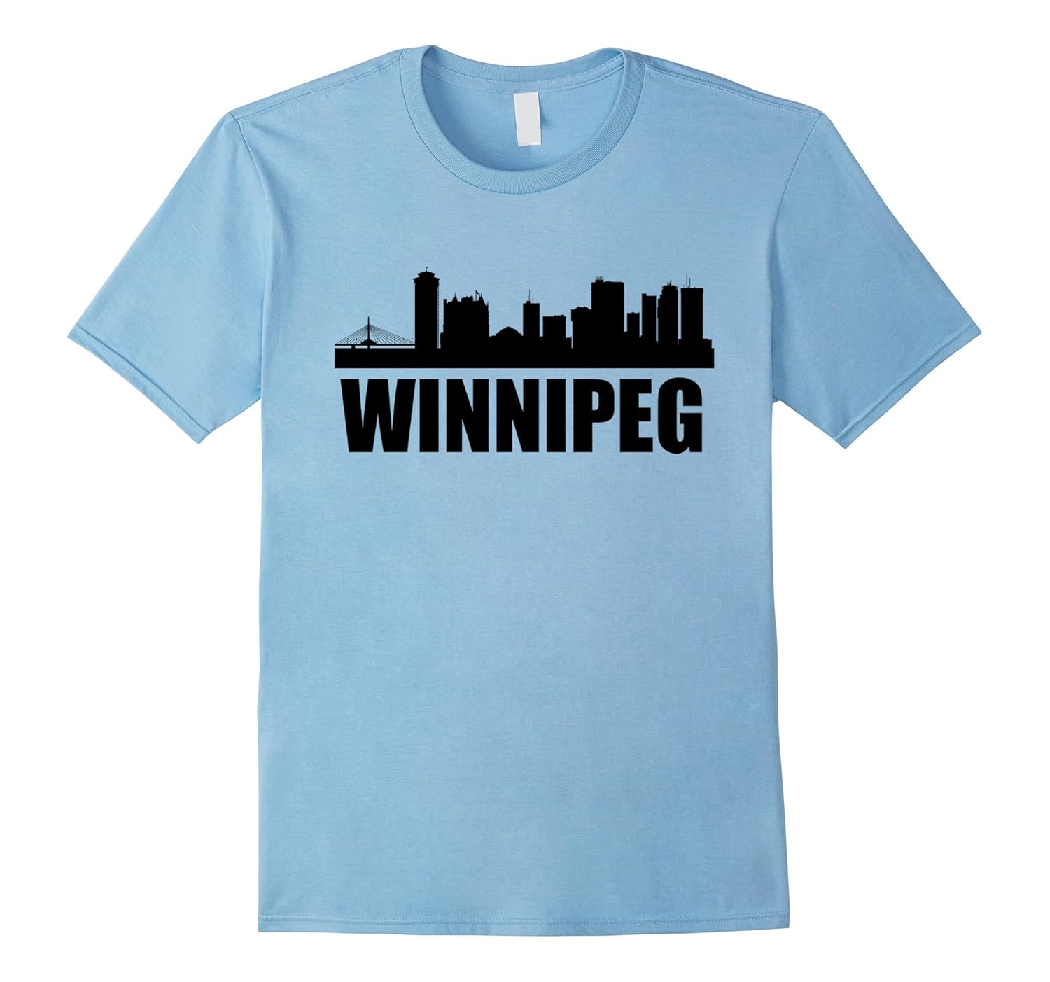 Skyline Of Winnipeg Manitoba TShirtCL Colamaga