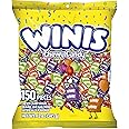 Winis Chewy Candy Original Variety Bag - Taffy Candies 150 individually wrapped pieces- Sharing Size 12 Oz - Valentine's Day Candy Variety Bag