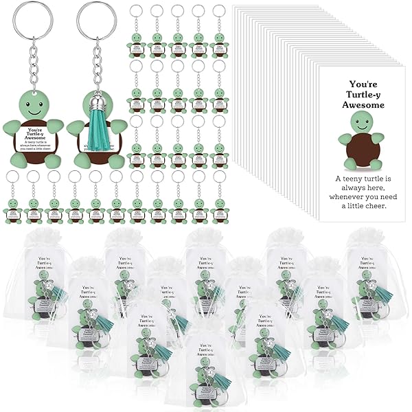 Serencatcher Lot De 12 Porte-clés En Acrylique Avec Impression Double