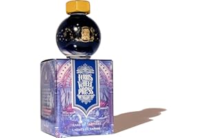 Ferris Wheel Press Fountain Pen Ink | FerriTales Collection | Deep Cyan with Silver Shimmer | 20ml