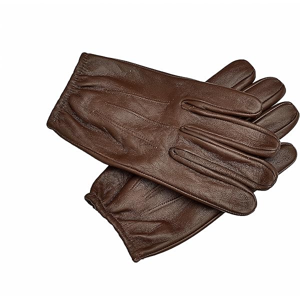 Amazon.com: Men's Genuine Leather Police Gloves, Made With