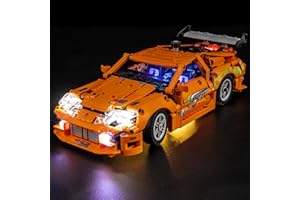 LIGHTAILING Light for Lego-42204 Fast and Furious Toyota-Supra-MK4 - Led Lighting Kit Compatible with Lego Building Blocks Mo