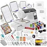 Brother SE2000 Sewing &amp; Embroidery Machine, 5 x 7", Ultimate Embroidery Kit | 4 Hoops, 20 Premium Threads, Stabilizer, 50,000+ Designs, Clippers + More, Cuts Jump Stitches, Wireless, Beginner Friendly