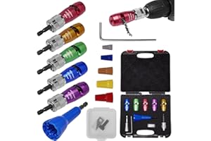 HuuiotPdd Wire Stripping Tool & Wire Twisting Connector, Wiring Pro Wire Stripper, Electrician Drill Wire Stripper and Twister, Electrical Wire Twister Tool for Drill Set