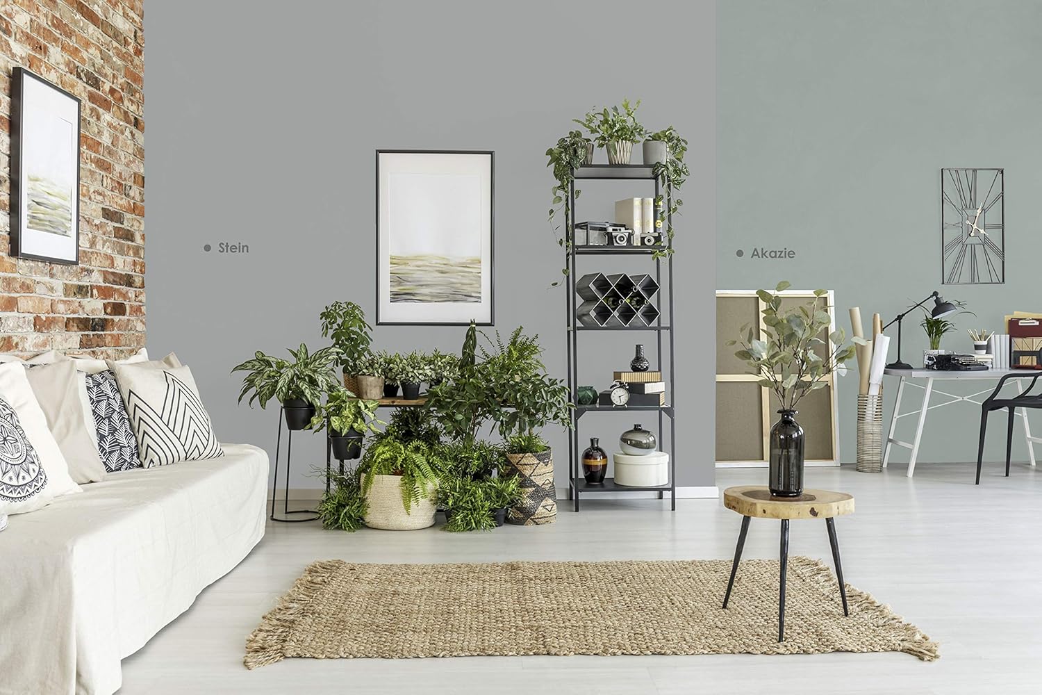 Wandfarbe Wohnzimmer Blau Grau Wandfarbe Wohnzimmer Graue Couch