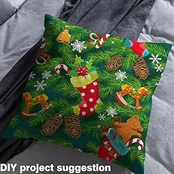 Xmas Fabric by The Yard, Christmas Tree Upholstery