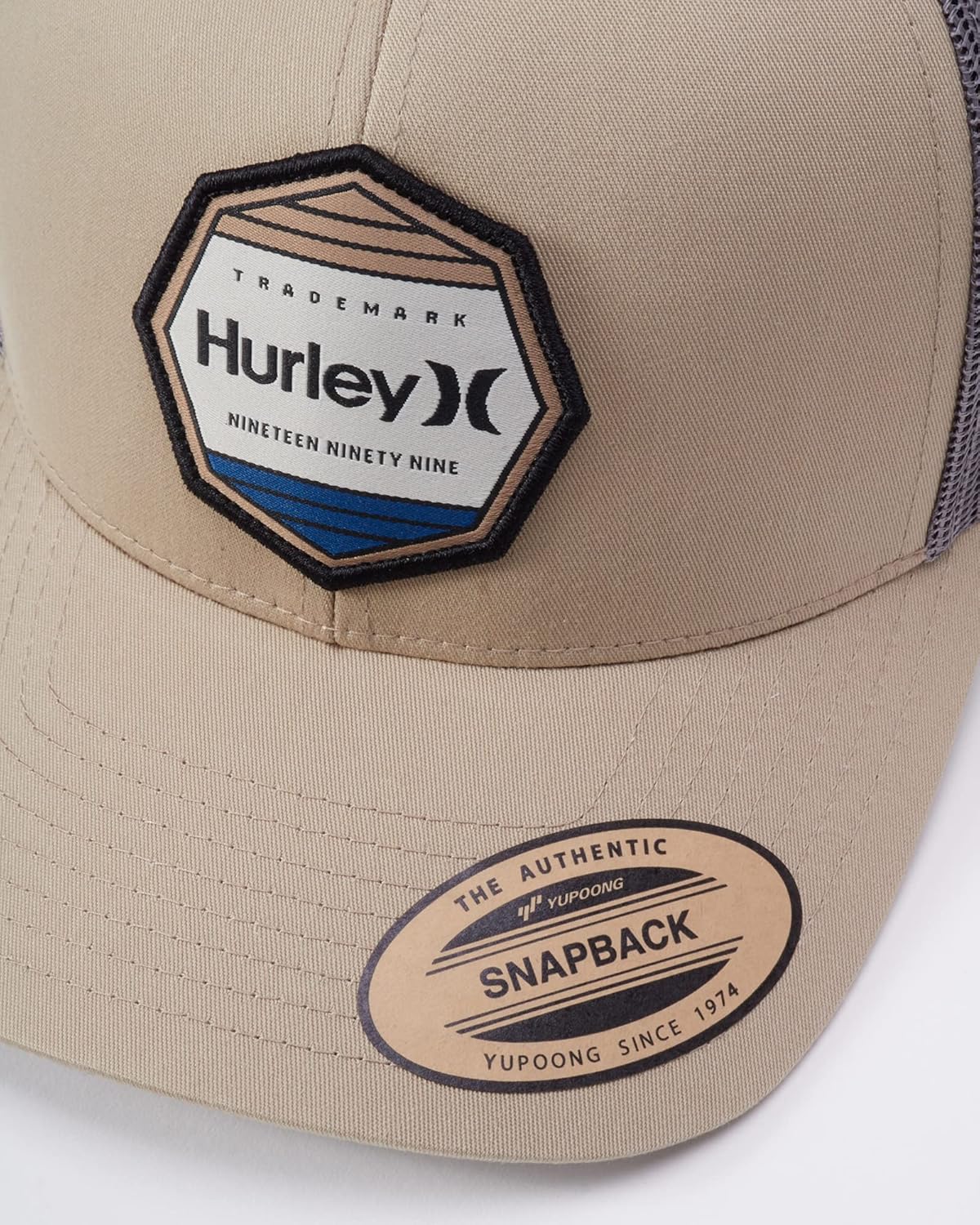 Hurley Pacific Patch Hat Khaki One Size: Clothing