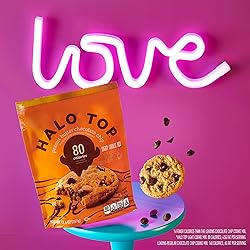 Halo Top Peanut Butter Chocolate Chip Light Cookie