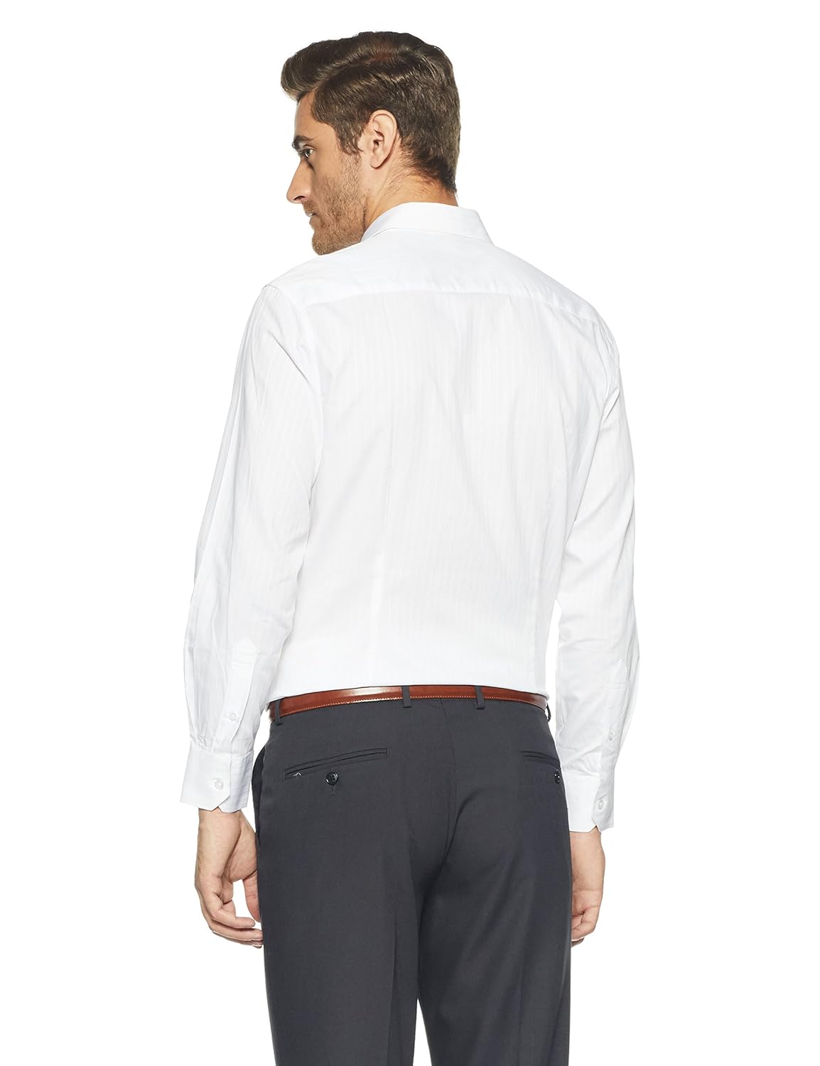 xessentia men's slim fit formal shirt