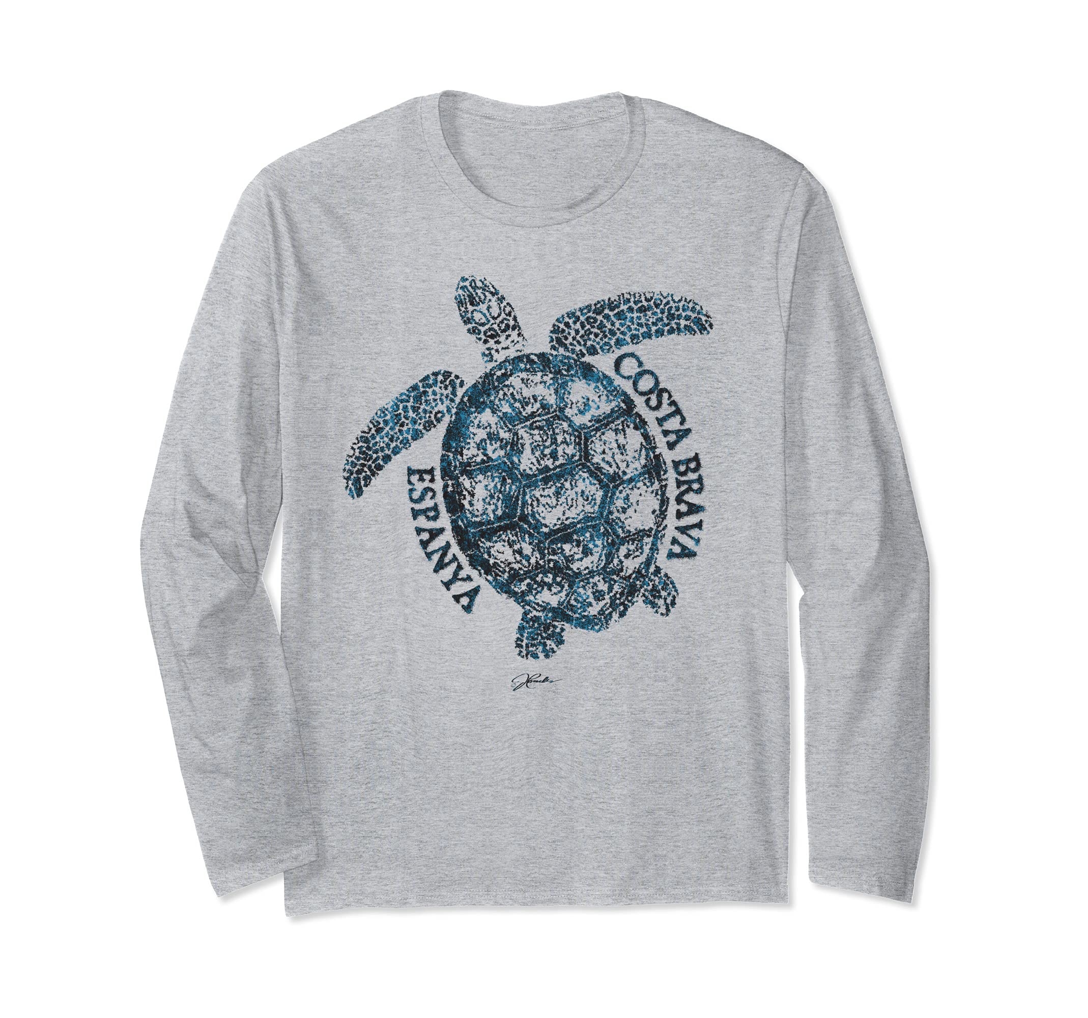 JCombs: Costa Brava, Catalonia, Spain, Sea Turtle Long Sleeve T-Shirt